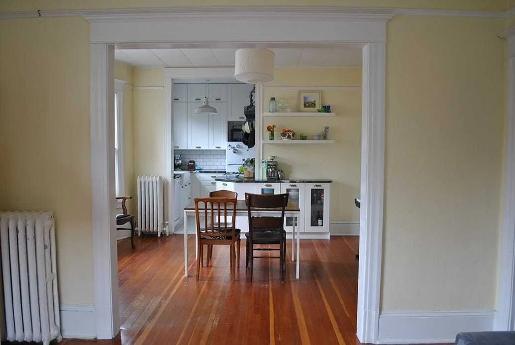 Apartment kitchen remodel in Capitol Hill Seattle using IKEA cabinets