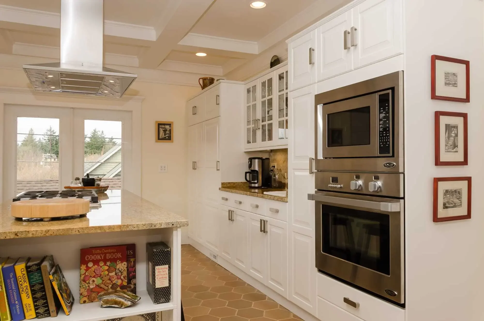 IKEA LIDINGO craftsman kitchen cabinets in a 1905 Tacoma home